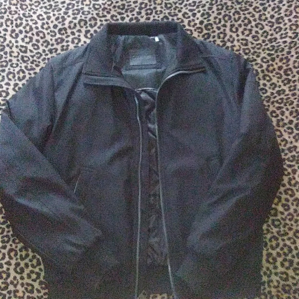 Calvin Klein leather jacket